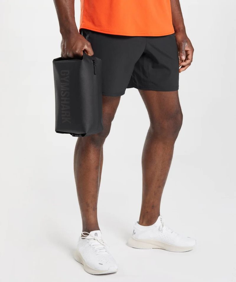 Gymshark X-Series Wash Bag Black | CA 3D051A